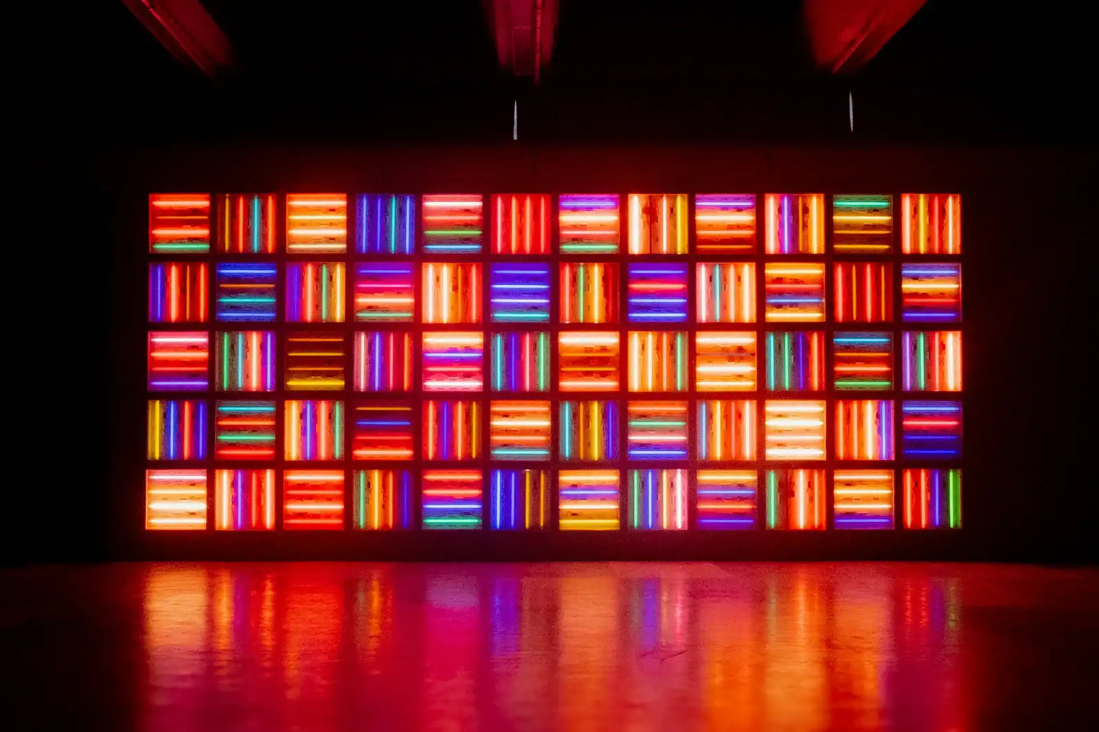 artist impression of light art work M2 / Your Housing Rights by Meeus van Dis